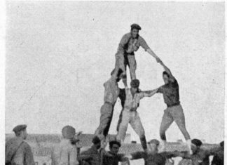 Castellers carlins durant la Guerra Civil (1936-1939)