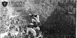 Castells amb ajudes: Els primers 4de8 tarragonins del segle XX