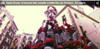 Quarts de Nou. Santa Úrsula: el bressol dels castells s’enfila fins als 10 pisos – En calent