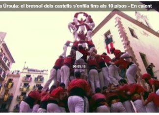 Quarts de Nou. Santa Úrsula: el bressol dels castells s’enfila fins als 10 pisos – En calent