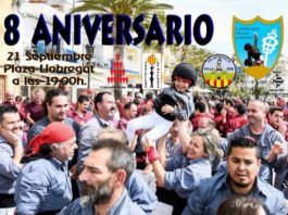 8è aniversari dels Castellers de les Roquetes